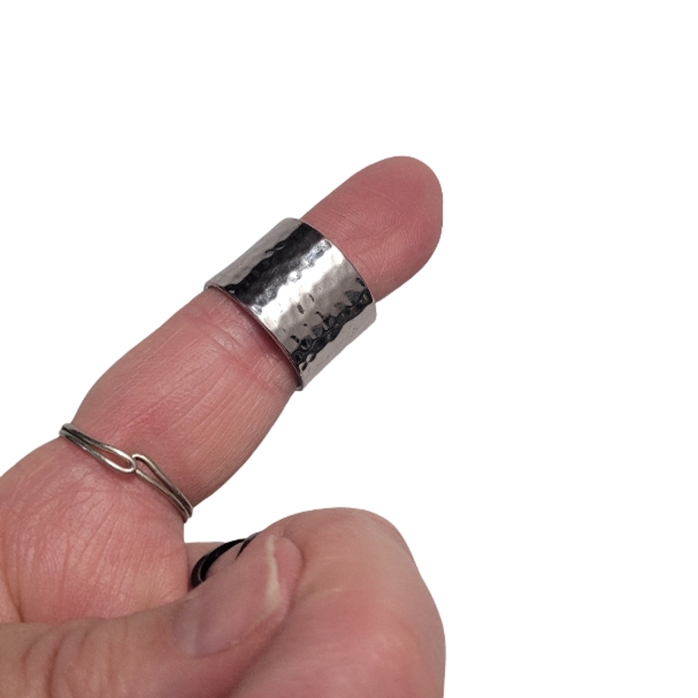 Charming Charlie Silver Wearable Tech Ring